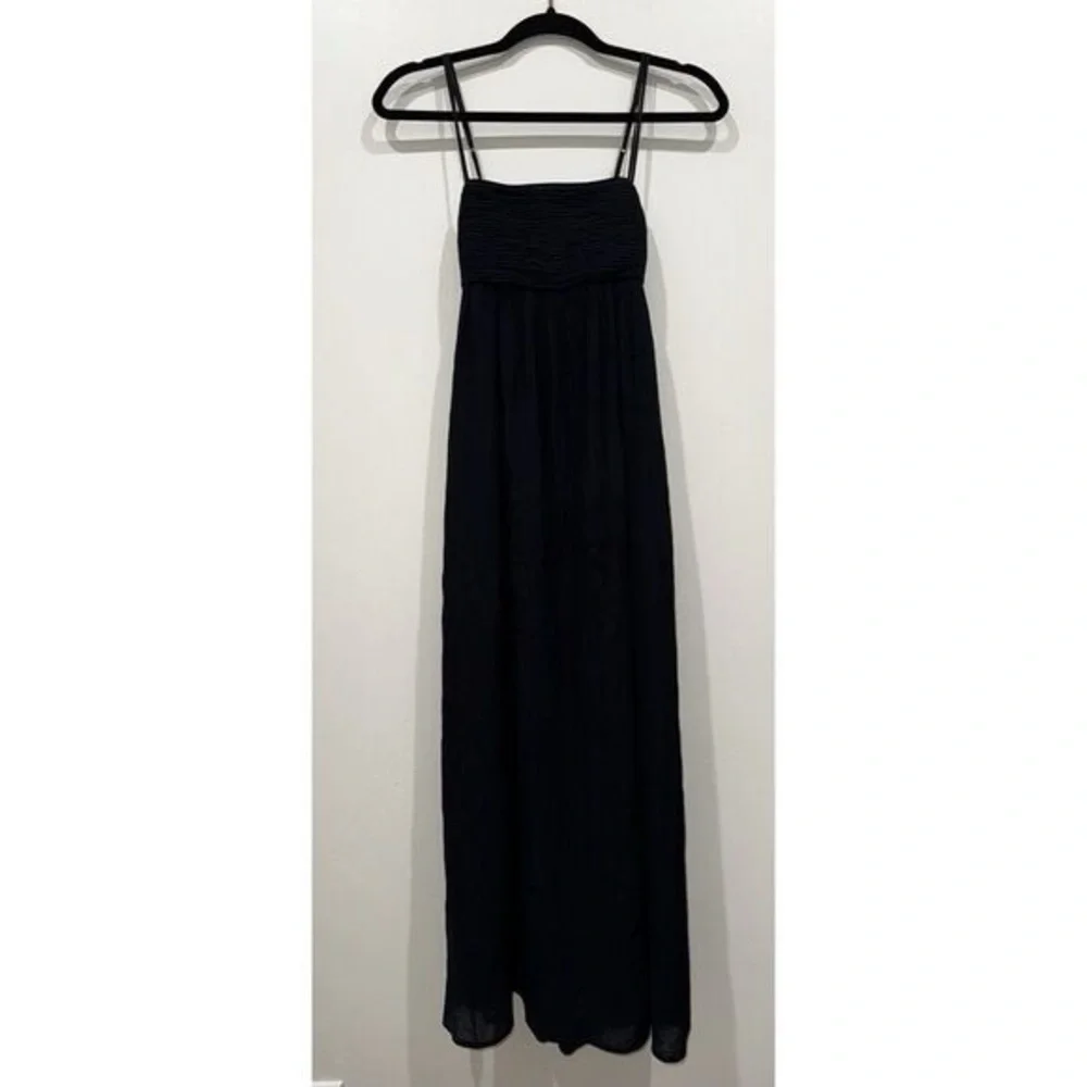 Abercrombie and Fitch Cut-out Back Maxi Dress in Black - Size XSP